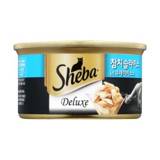 쉬바 디럭스 참치 슬라이스 그레이비 소스 85g