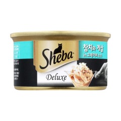 쉬바 디럭스 참치와 게살 그레이비 소스 85g