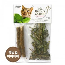 카르마 퀸오브캣닢 캣닢 & 마따따비 나무 13g