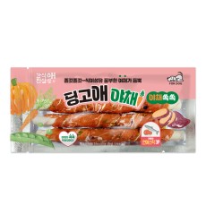 딩고애 야채 마블링 스틱 연어 3개입