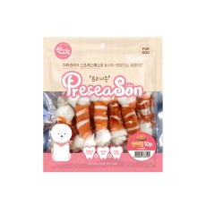 프리시즌 딩고껌 연어 4.5인치 10개입