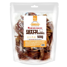 한그득 멍메이징 돼지귀 500g