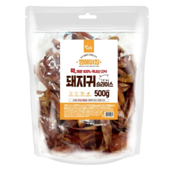 한그득 멍메이징 돼지귀 500g