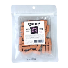 한그득 멍메이징 져키 연어 100g