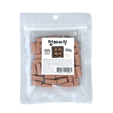 한그득 멍메이징 져키 오리 100g