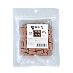 한그득 멍메이징 져키 오리 100g