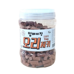 한그득 멍메이징 져키 오리 1kg