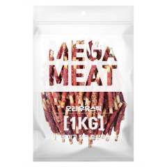 메가미트 오리 우유스틱 1kg