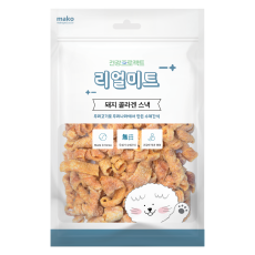 건강프로젝트 리얼미트 돼지 콜라겐스낵 350g