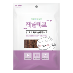 건강프로젝트 리얼미트 오리 육포 슬라이스 70g