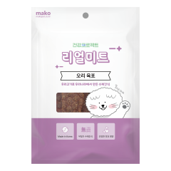 건강프로젝트 리얼미트 오리 육포 70g