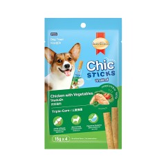 스마트하트 칙스틱 치킨 야채 60g