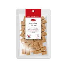바우스낵 촉촉 큐브육포 소고기 300g