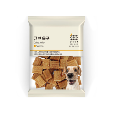무마진 큐브 육포 연어 80g