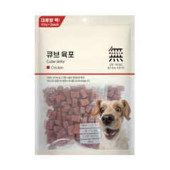 무마진 큐브 육포 치킨 800g