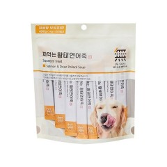 무마진 짜먹는 황태 연어죽 35개입