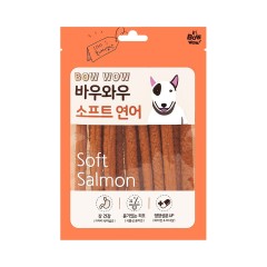 바우와우 소프트 연어 져키 150g