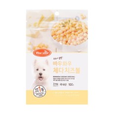 바우와우 체다 치즈볼 100g