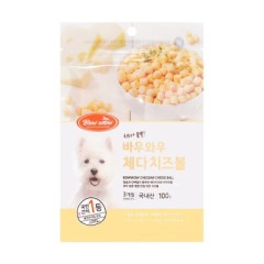 바우와우 체다 치즈볼 100g